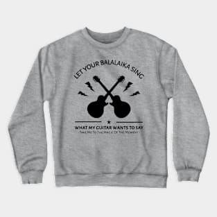 Guitar Lovers Crewneck Sweatshirt